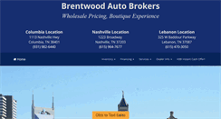 Desktop Screenshot of brentwoodautobrokers.com